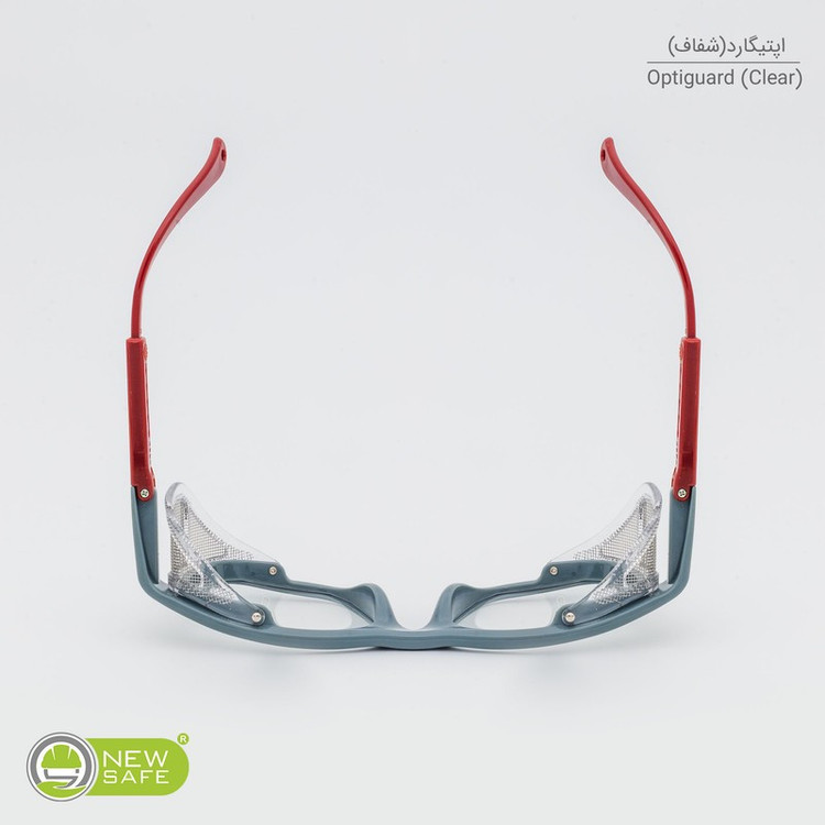 عینک ایمنی نیوسیف مدل ضدبخار و ضدخش کد OptiGuard