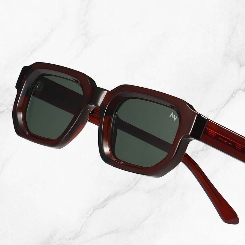 عینک آفتابی آلبرت وگ مدل SZ8109 Mahogany Hunter