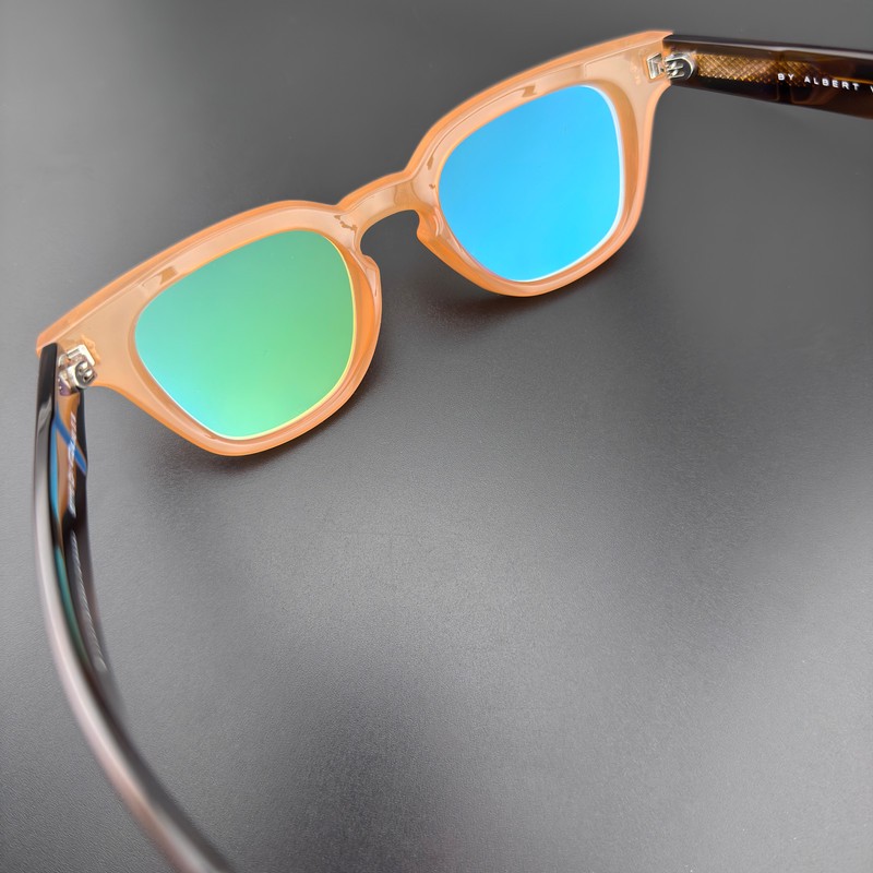 عینک محافظ چشم آلبرت وگ مدل S31110C3-1 Acetate Blue Control