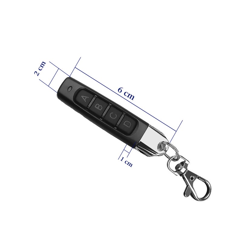 ریموت بلوتوثی دربازکن مدل pencil-blck کد 433 بسته 2 عددی
