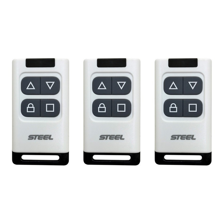 ریموت بلوتوثی استیل مدل Elentra کد 433-MHz مجموعه 3 عددی