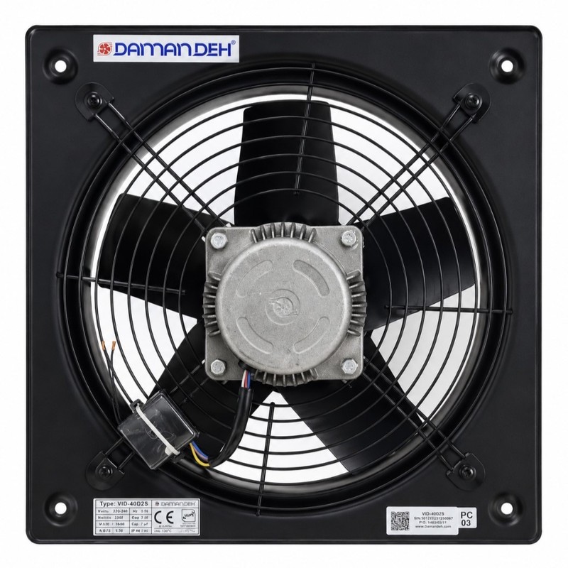 هواکش صنعتی دمنده مدل VID-40D2S