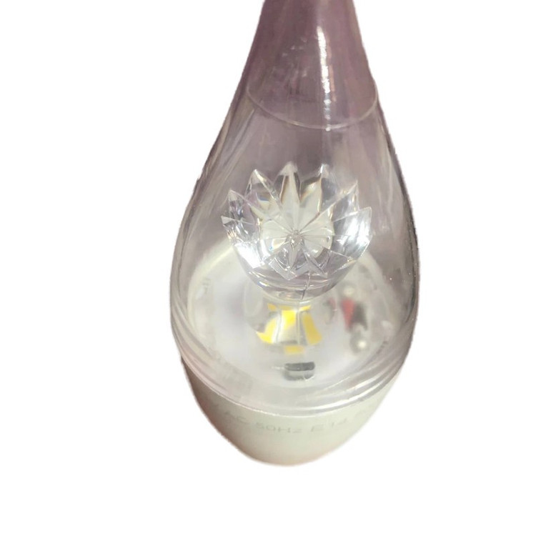 لامپ ال ای دی 6 وات پارس شهاب مدل اشکی لنز ستاره ای پایه E14 بسته ده عددی