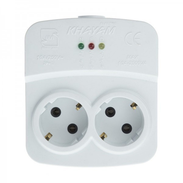 محافظ ولتاژ یخچال و فریزر خیام الکتریک مدل KH8065-5M