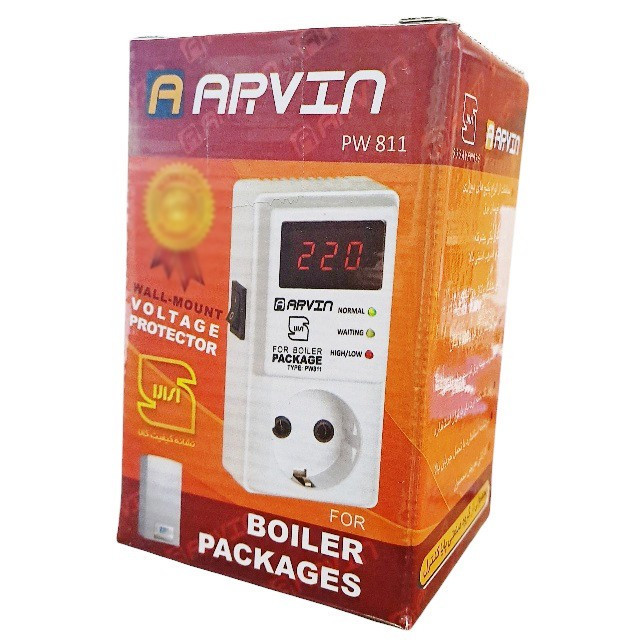 محافظ ولتاژ دیجیتال آروین مدل PW811