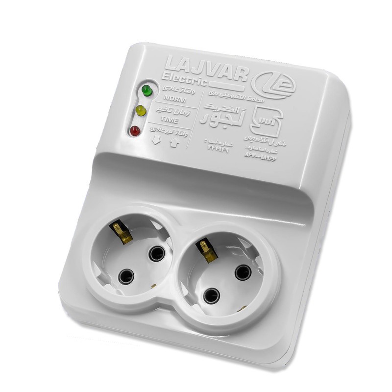 محافظ ولتاژ لجور الکتریک مدل L110 - 2500W - 10A - 3Meter