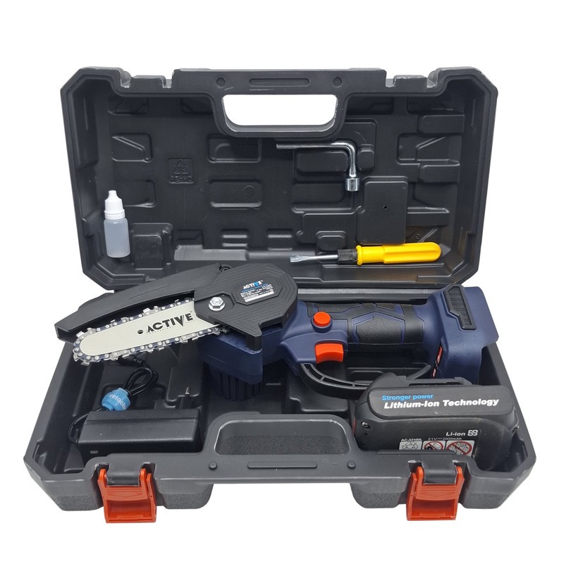 اره زنجیری شارژی براشلس اکتیو مدل AC_33100L کد 47