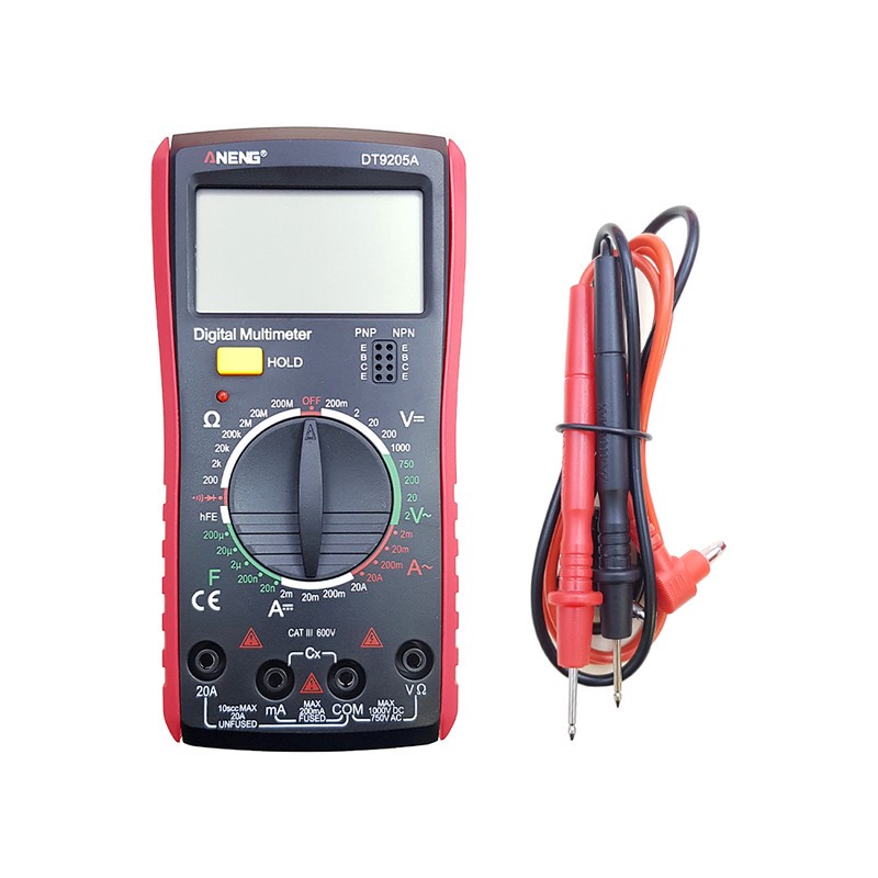 مولتی متر دیجیتال آننگ مدل DT9205A