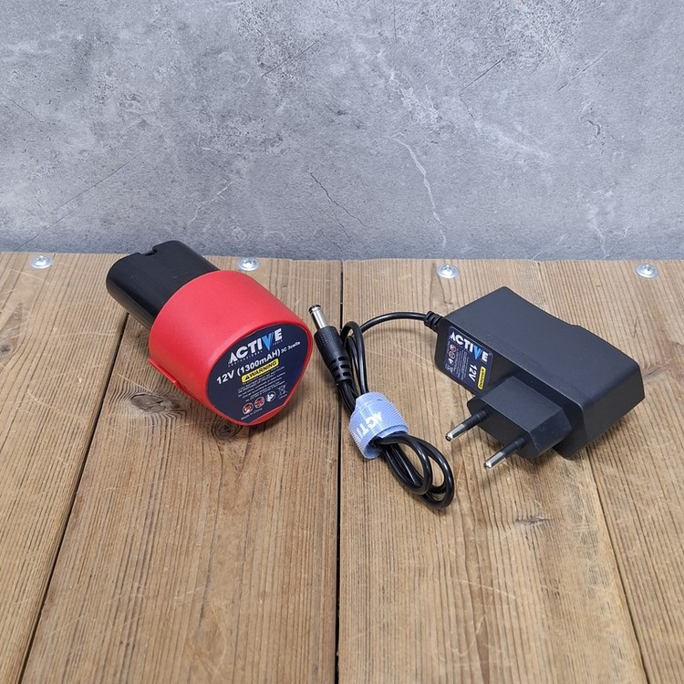 دریل پیچ گوشتی شارژی 10 میلی متری 12 ولت اکتیو مدل 12V کد 3232