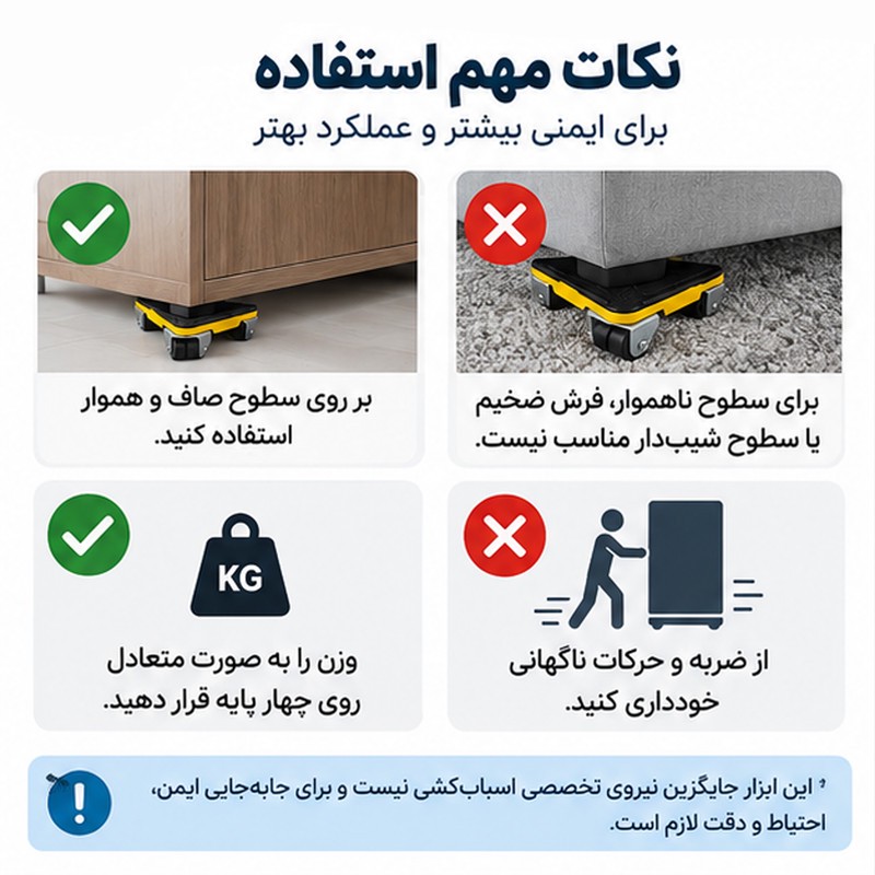 اسباب حمل وسایل خانگی میراکل اتو مدل Removal Kit-4Items مجموعه 5 عددی