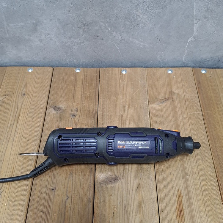 فرز انگشتی دیمردار 3.2 میلیمتری 130 وات رابین مدل 3110_130W مجموعه 110 عددی
