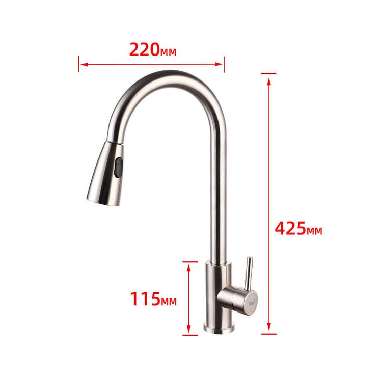 شیر آشپزخانه مدل شاوری کد T 230