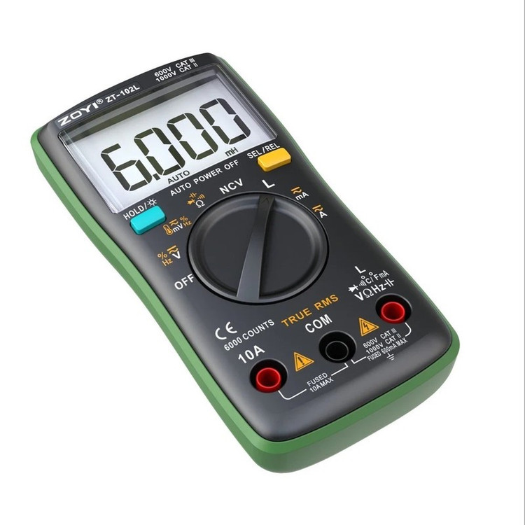 ال سی آر متر و مولتی متر زویی مدل ZT-102L