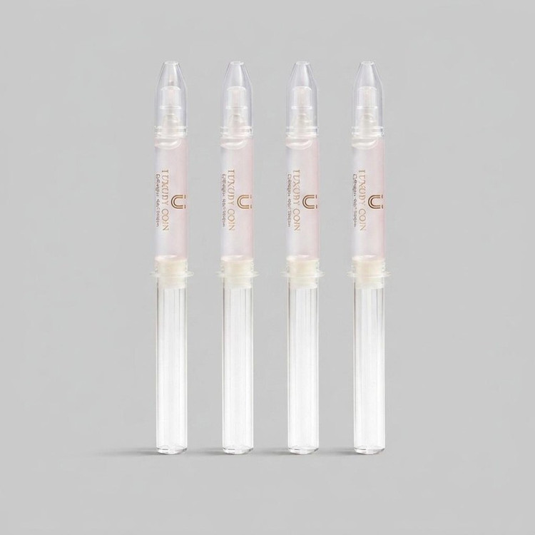 سرم تقویت کننده و ضدپیری پوست لاکچری کوین مدل collagen gel مناسب برای انواع پوست حجم 3 میلی لیتر بسته 4 عددی