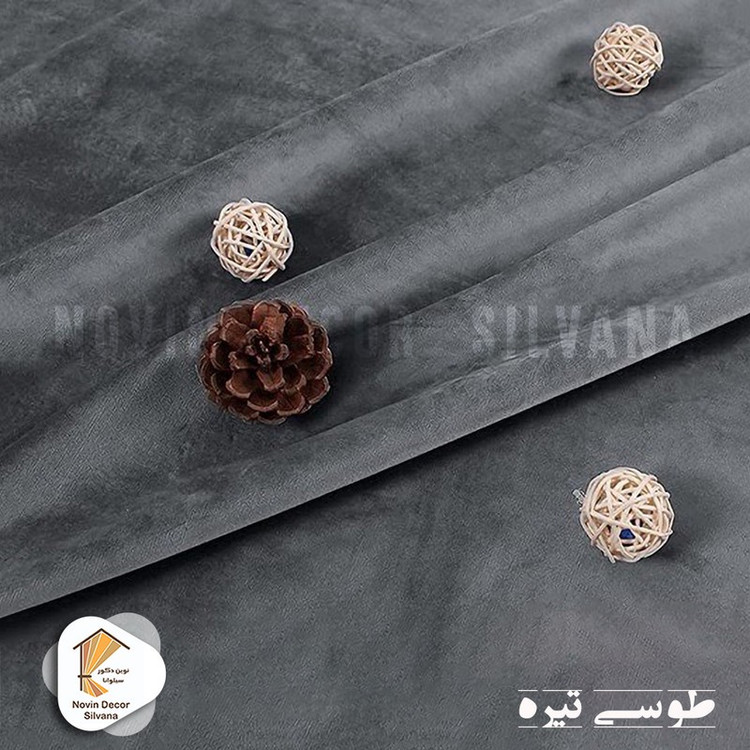 پرده نوین دکور سیلوانا مدل مخمل کالیفرنیا 28 سایز 280x140 سانتیمتر