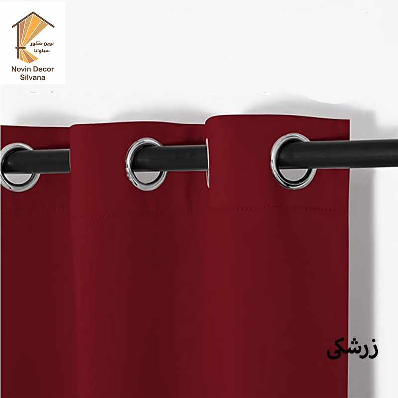 پرده پانچ نوین دکور سیلوانا مدل کتان 1_28 سایز 280x140 سانتیمتر