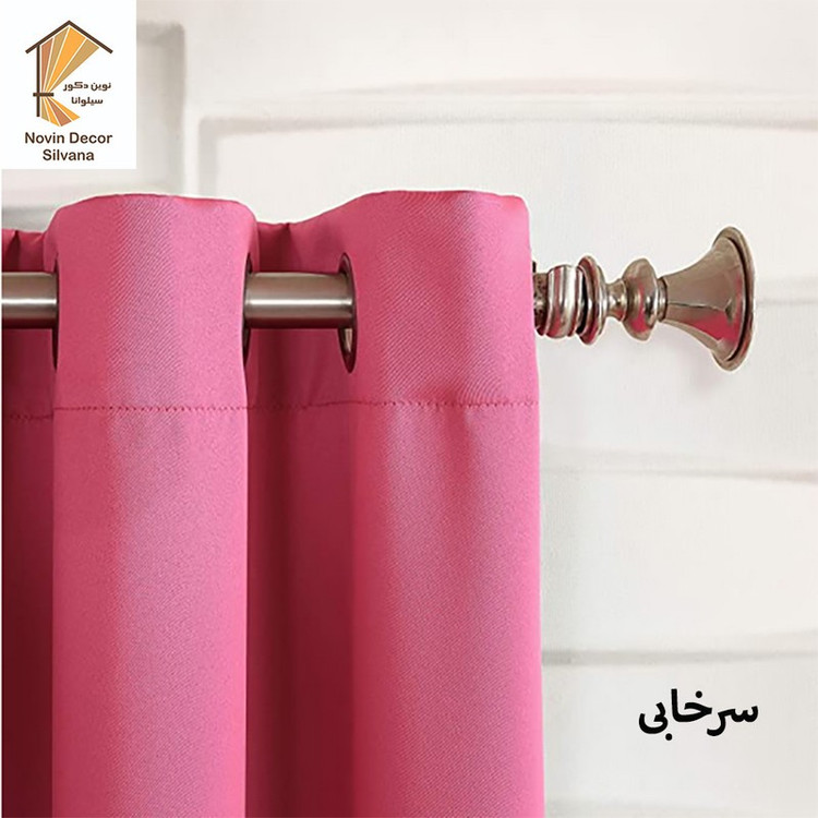 پرده پانچ نوین دکور سیلوانا مدل کتان 1_28 سایز 280x140 سانتیمتر