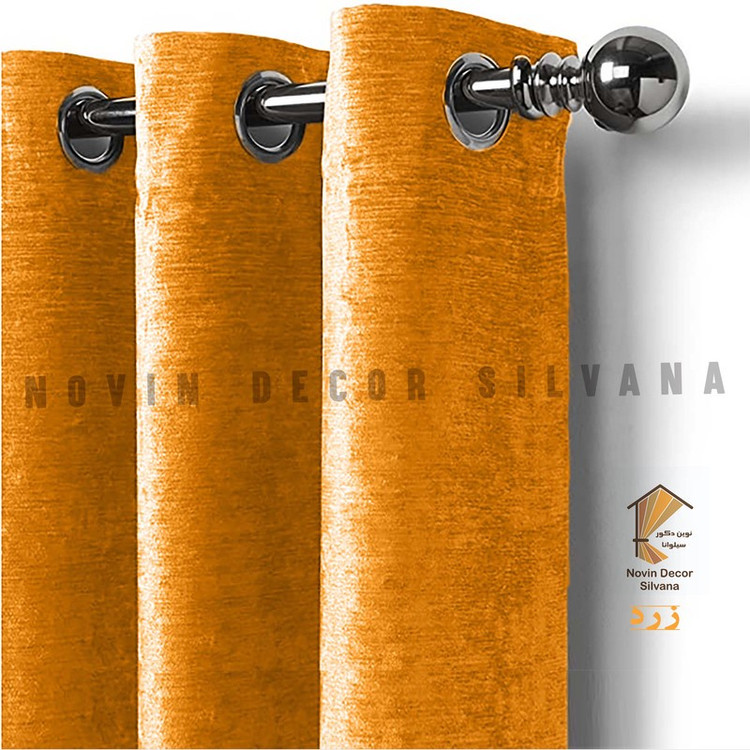 پرده نوین دکور سیلوانا مدل مخمل شانل 280 _ 1 سایز 280x140 سانتیمتر