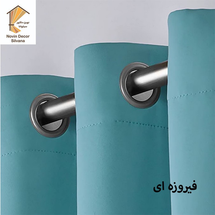 پرده پانچ نوین دکور سیلوانا مدل کتان 1_28 سایز 280x140 سانتیمتر