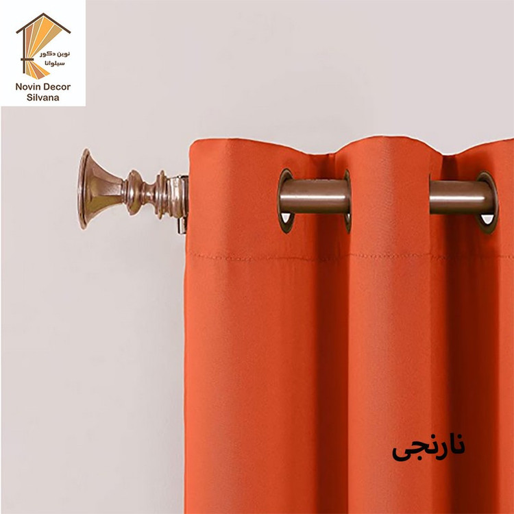 پرده پانچ نوین دکور سیلوانا مدل کتان 1_28 سایز 280x140 سانتیمتر