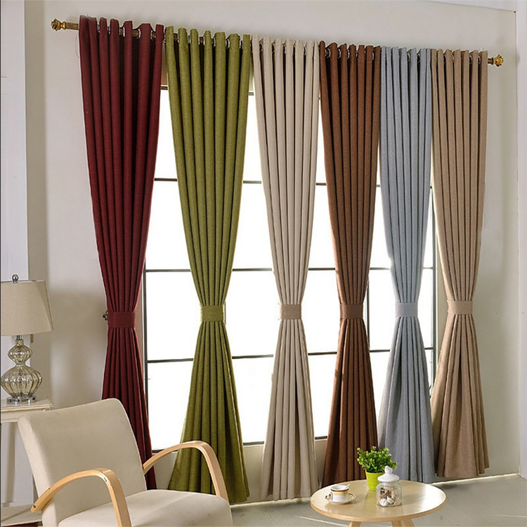 پرده پانچ نوین دکور سیلوانا مدل کتان 1_28 سایز 280x140 سانتیمتر
