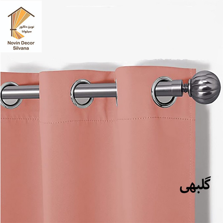 پرده نوین دکور سیلوانا مدل کتان 3 سایز 300x280 سانتیمتر