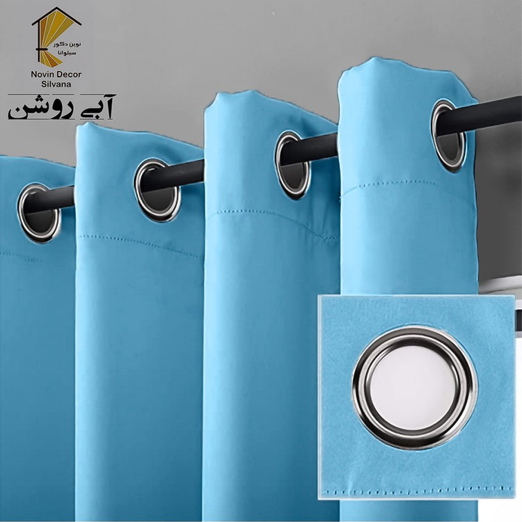 پرده نوین دکور سیلوانا مدل لاکچری 3 سایز 280 300 سانتی متر
