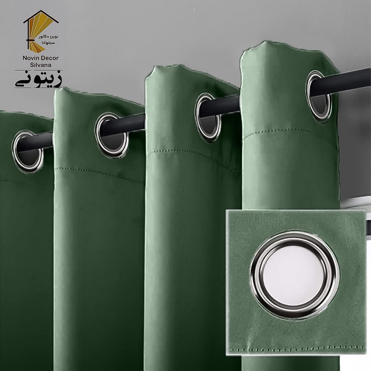 پرده نوین دکور سیلوانا مدل لاکچری 3 سایز 280 300 سانتی متر