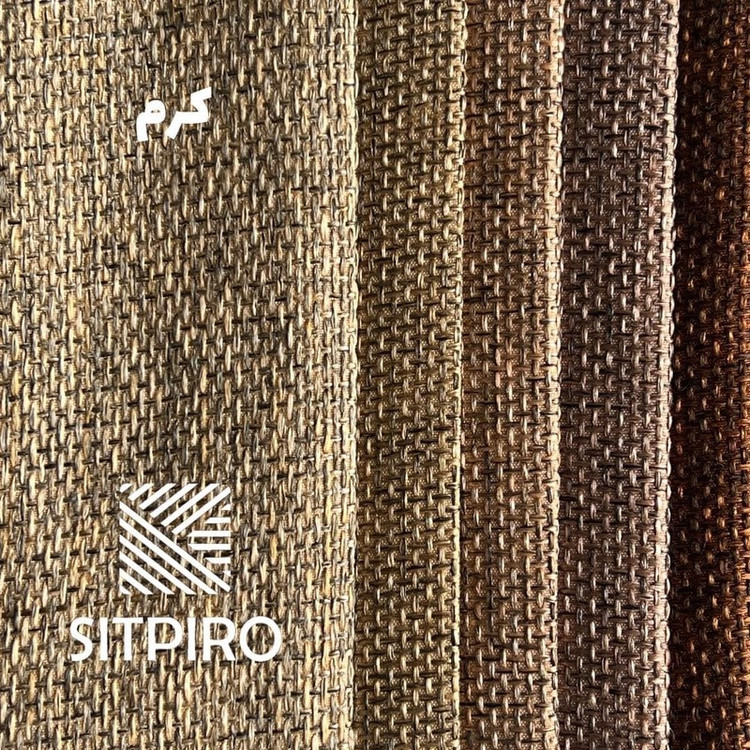 پرده نوین پرده خورشید مدل کتان ملانژ کد NR117 سایز 280x140 سانتی متر