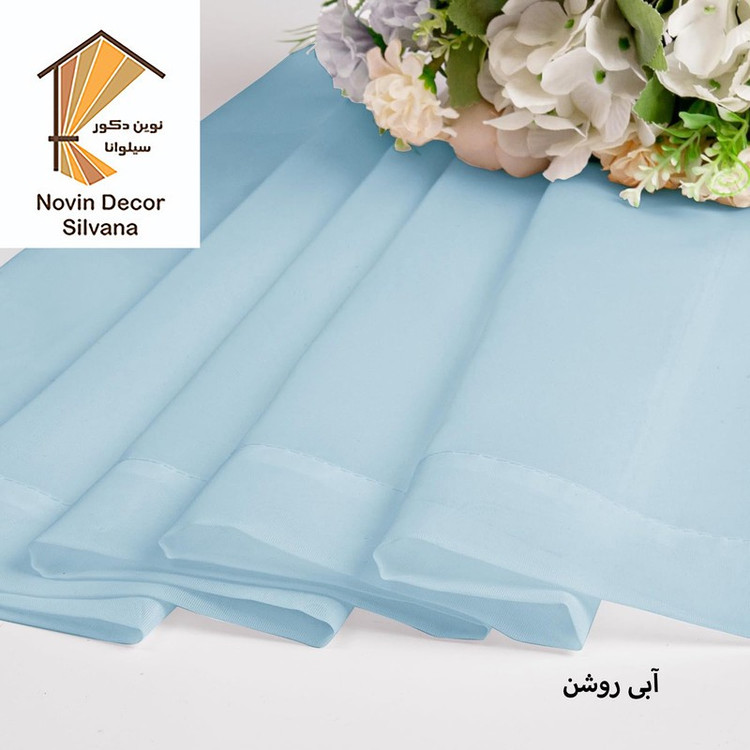 پرده نوین دکور سیلوانا مدل حریر Silvana23 سایز 230 140 سانتی متر