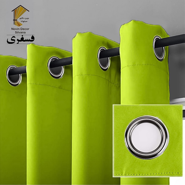 پرده نوین دکور سیلوانا مدل لاکچری 280 سایز 280 140 سانتی متر