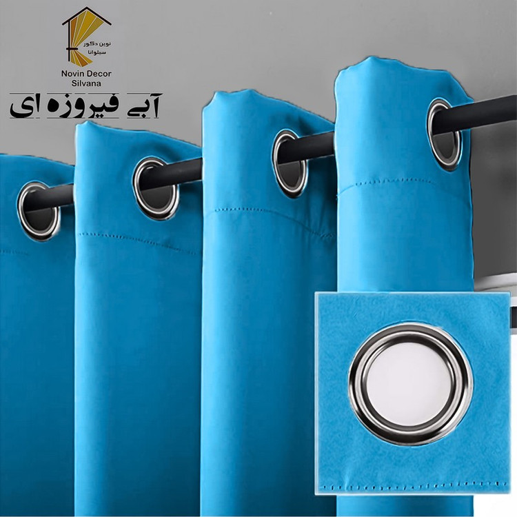 پرده نوین دکور سیلوانا مدل لاکچری 28 _ 1 سایز 280x140 سانتیمتر