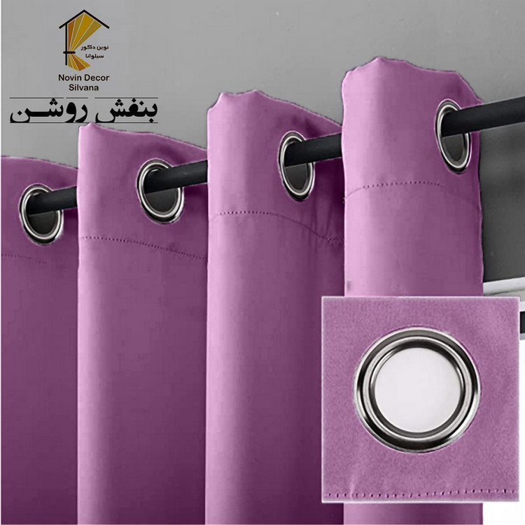 پرده نوین دکور سیلوانا مدل لاکچری 28 _ 1 سایز 280x140 سانتیمتر