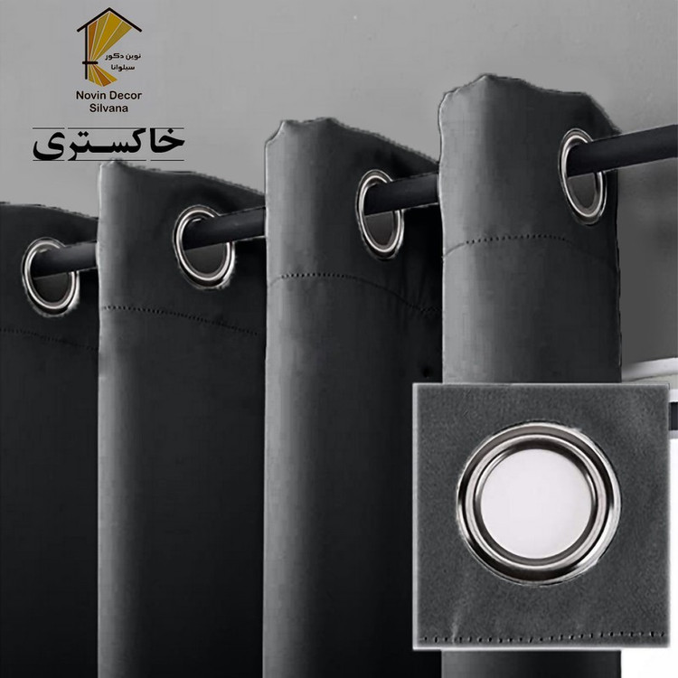 پرده نوین دکور سیلوانا مدل لاکچری 28 _ 1 سایز 280x140 سانتیمتر