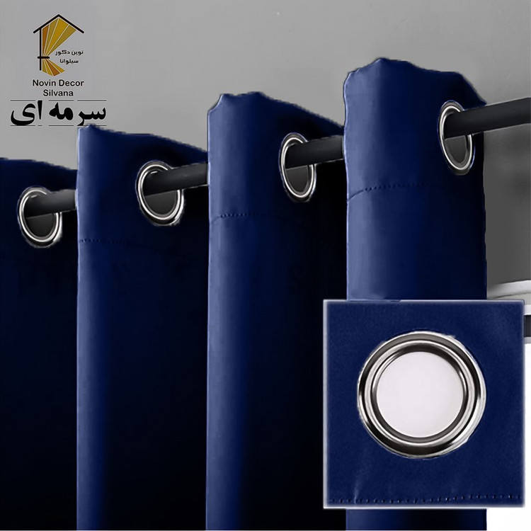پرده نوین دکور سیلوانا مدل لاکچری 28 _ 1 سایز 280x140 سانتیمتر