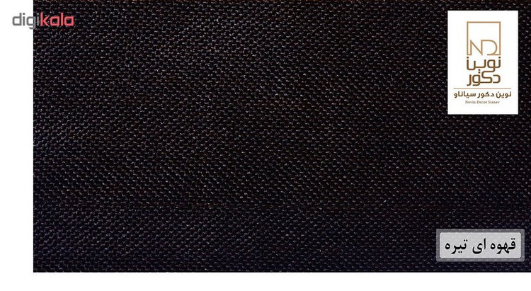 پرده نوین دکور سیاناو مدل ND1001 سایز 140x280 سانتیمتر