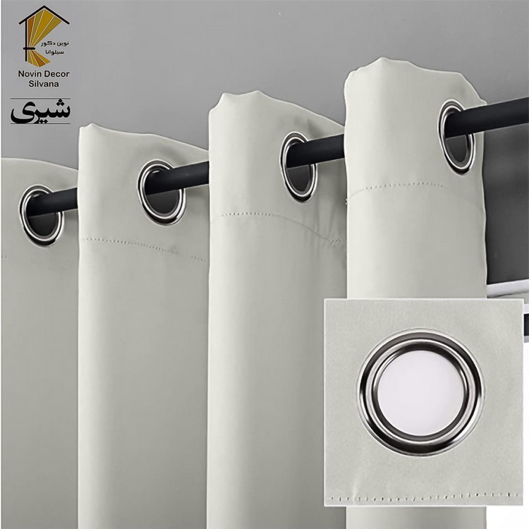 پرده نوین دکور سیلوانا مدل لاکچری 28 _ 1 سایز 280x140 سانتیمتر