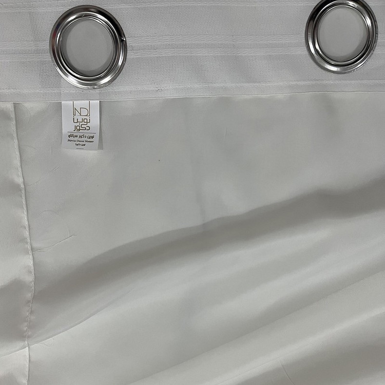 پرده نوین دکور سیاناو مدل حریر کد pb105 سایز 280x140 سانتیمتر