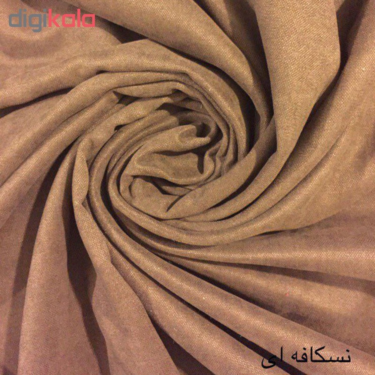 مجموعه دو عددی پرده مخمل بریلنت مدل N1002 سایز 280 140 سانتی متر