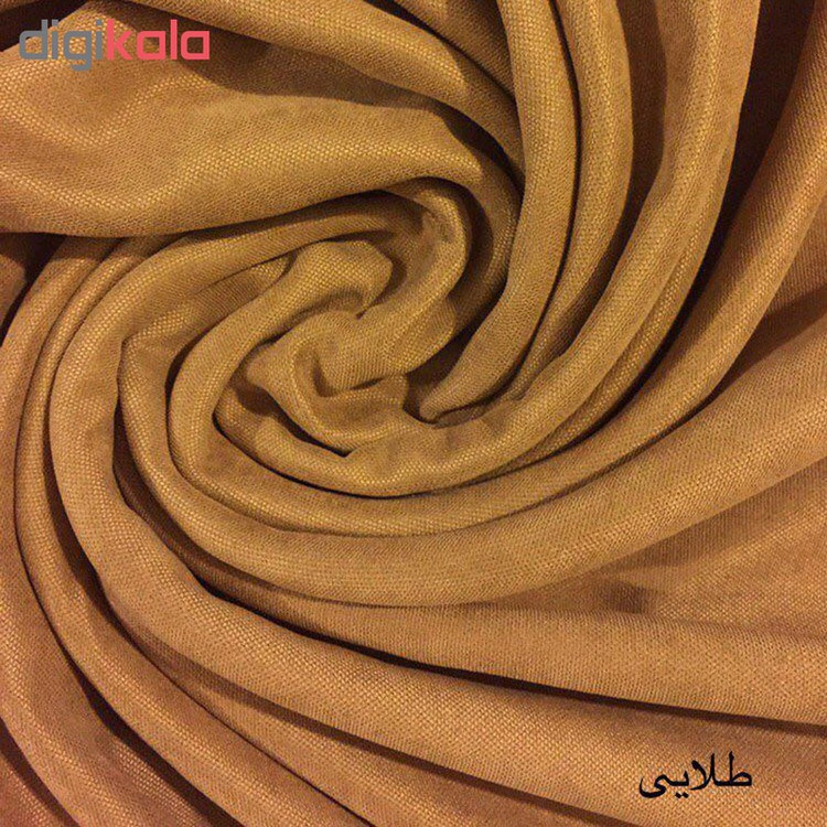 مجموعه دو عددی پرده مخمل بریلنت مدل N1002 سایز 280 140 سانتی متر