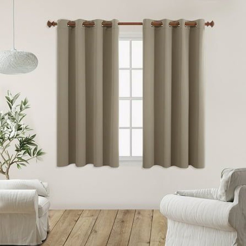 پرده مدل پانچ مخمل مات مدرن سایز 290x200 سانتیمتر
