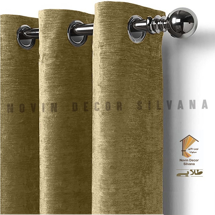پرده نوین دکور سیلوانا مدل Shanel 180_1 سایز 180 140 سانتی متر