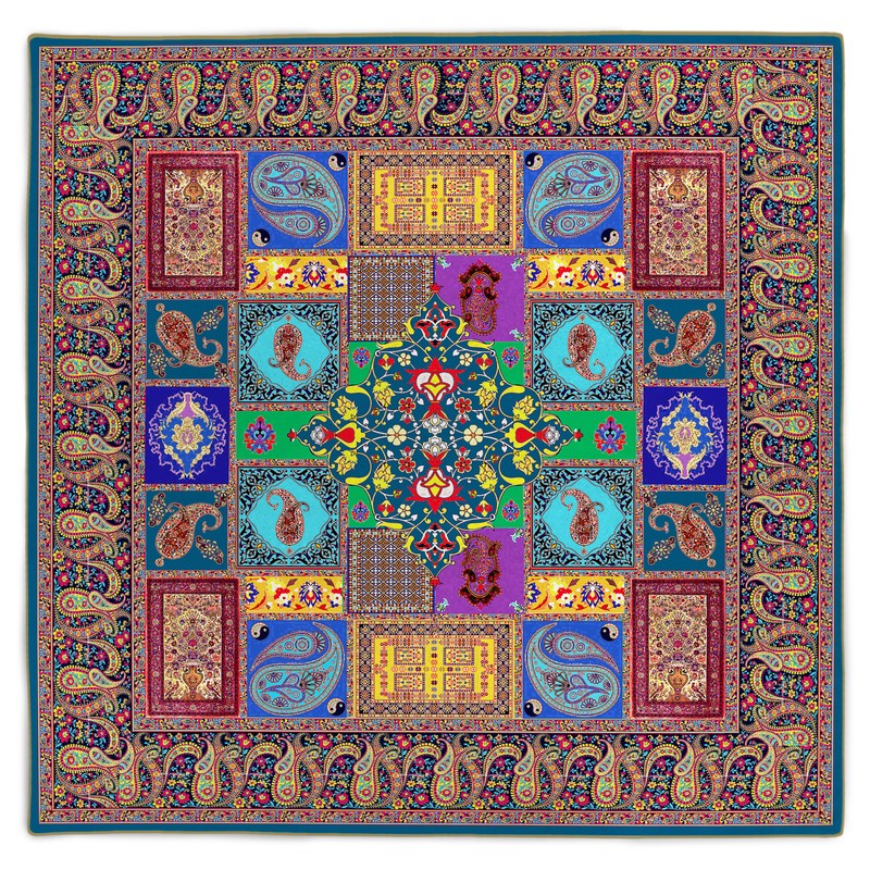 رومیزی طرح ترمه کد 9275.2