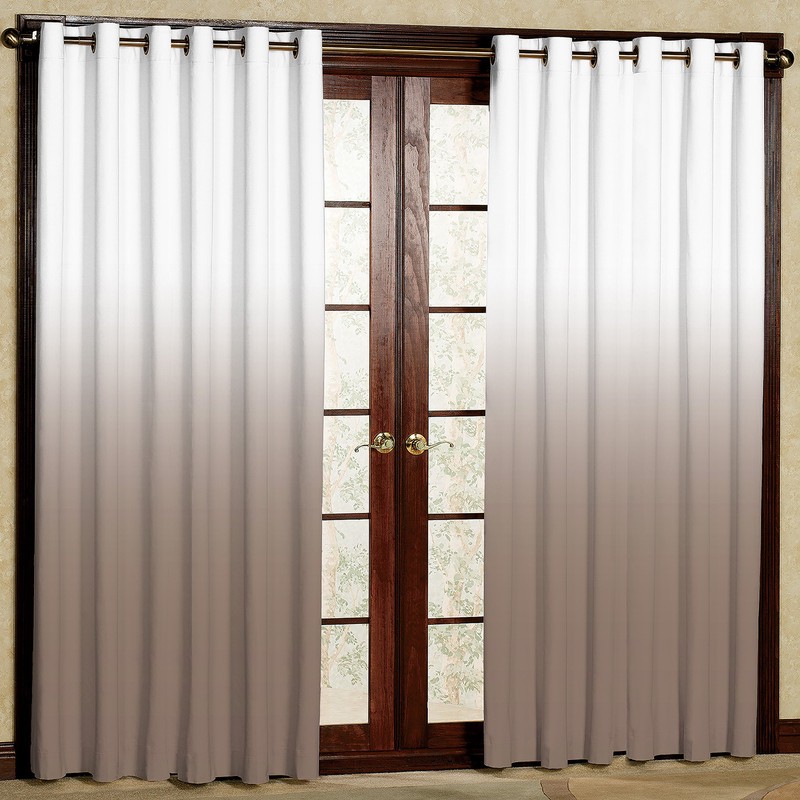 پرده مدل مخمل پانچی طرح سایه روشن کد 4209T2 سایز 200x140 سانتی متر
