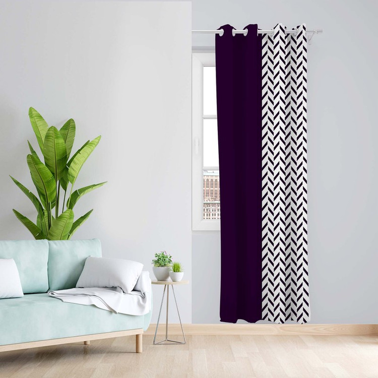 پرده طرح خط مدل مخمل پانچی کد 1579 z سایز 140x200 سانتی متر