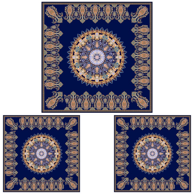 رومیزی سه تکه طرح سنتی کد901