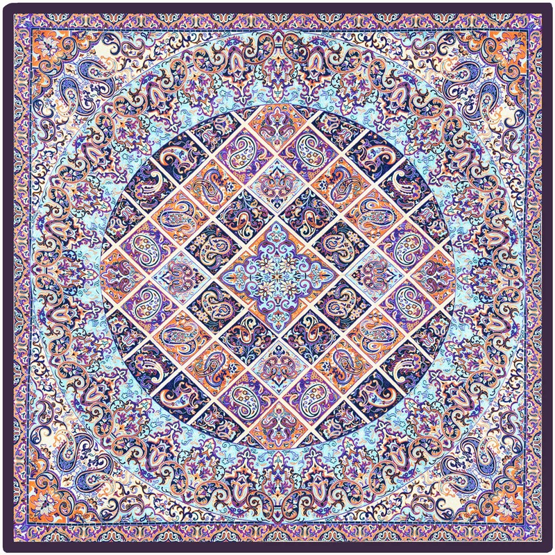 رومیزی طرح ترمه کد 9918