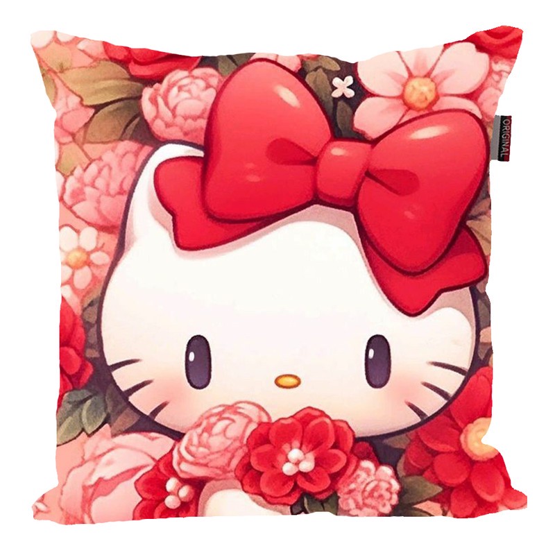 کوسن مدل گربه هلوکیتی کد KO219