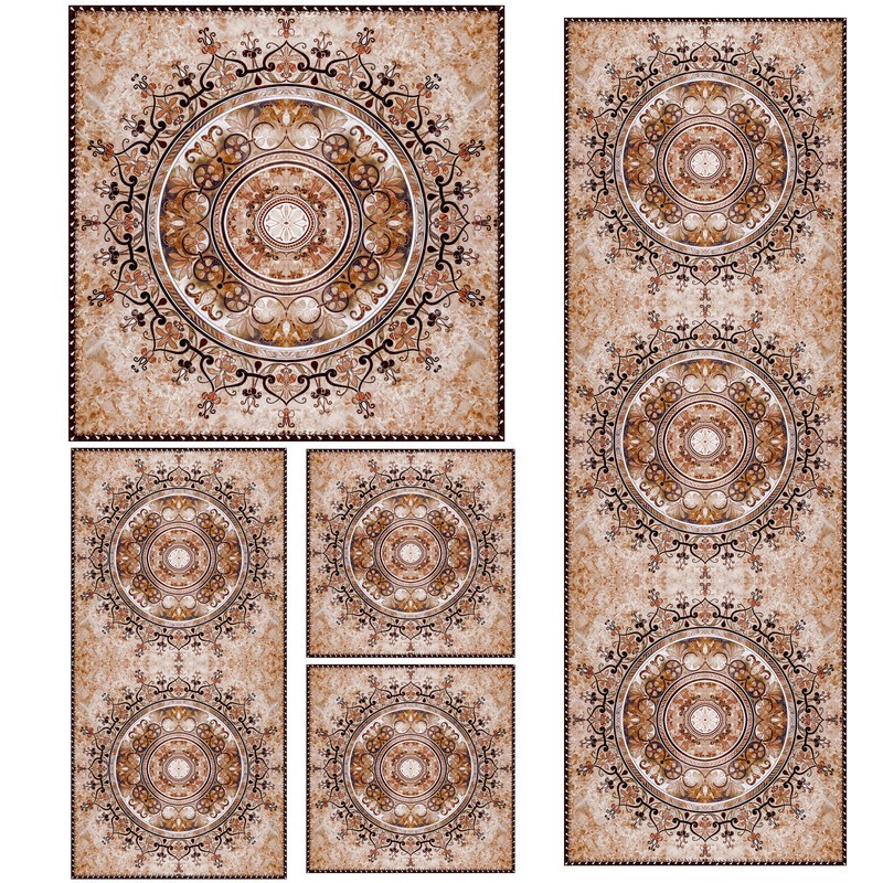 ست رومیزی 5 تکه طرح سنتی کد 913
