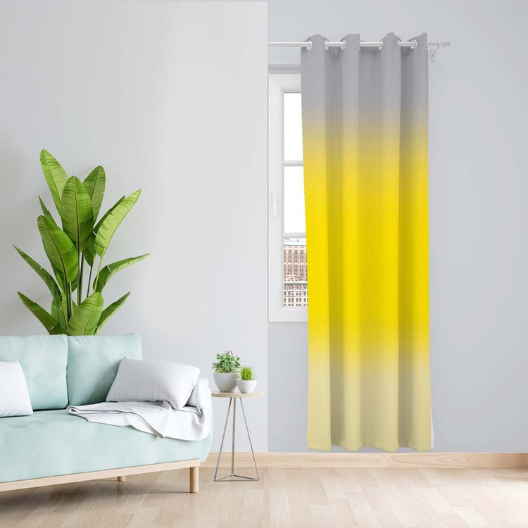پرده طرح آبرنگی مدل مخمل پانچی کد 1519 z سایز 140x200 سانتی متر